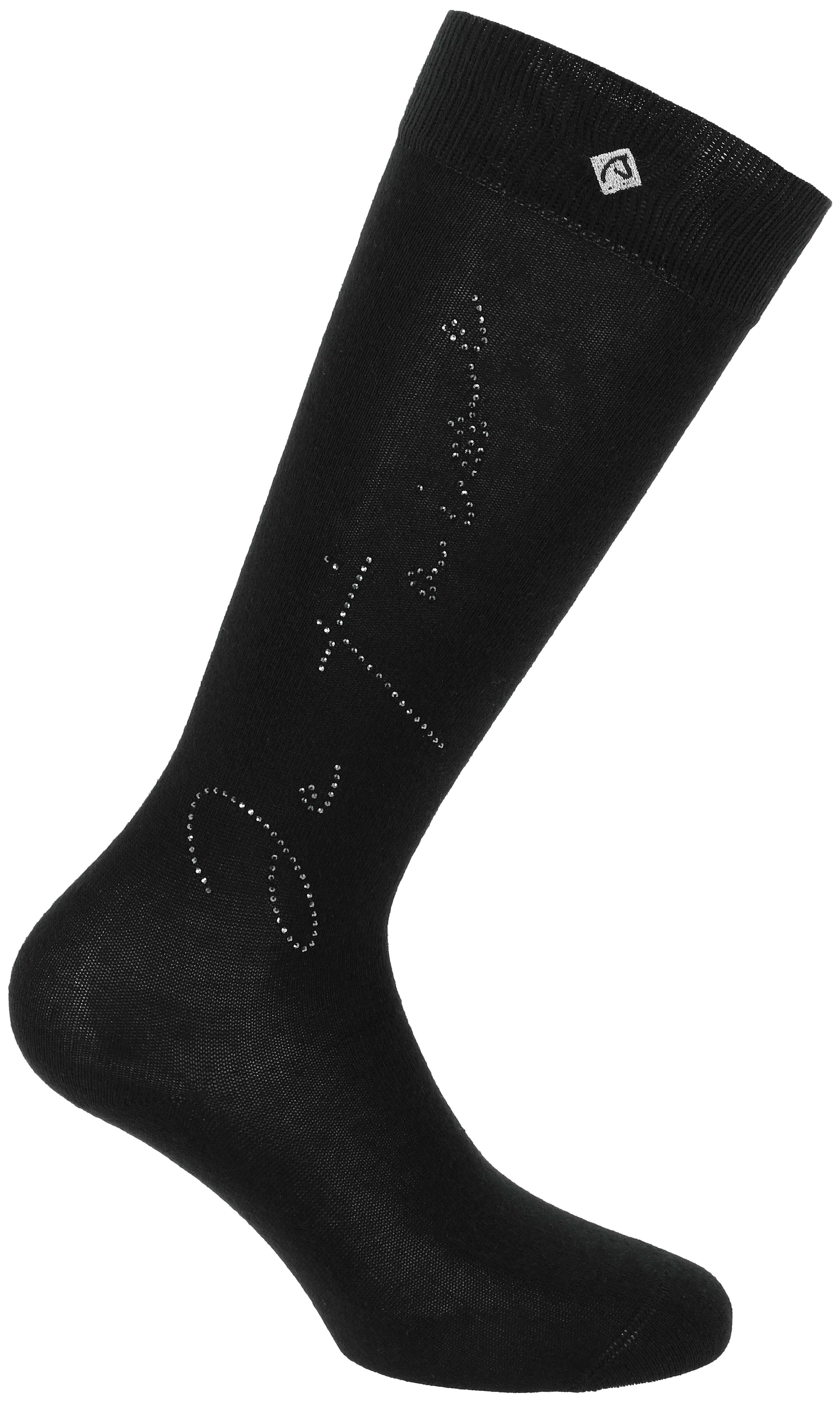 Chaussettes Je t aime EQUITH ME - Cassis