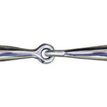 Eggbutt snaffle 20 mm stainless steel EU55/115 mm UK/US55/4.5