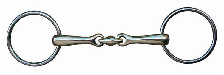 Loose ring snaffle + lozenge 16mm +stainless steel EU60/115 mm UK/US60/4.5