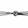 Loose ring snaffle stainless steel, 14 mm EU55/125 mm UK55/5