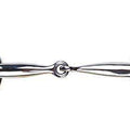 Loose ring snaffle shetland p.,12 mm stainl. steel EU45/95 mm large UK45/3,7