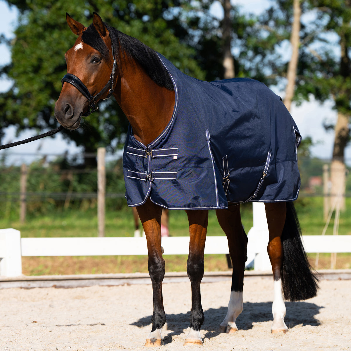 Outdoor blanket IRHBasic with high neck 400gr