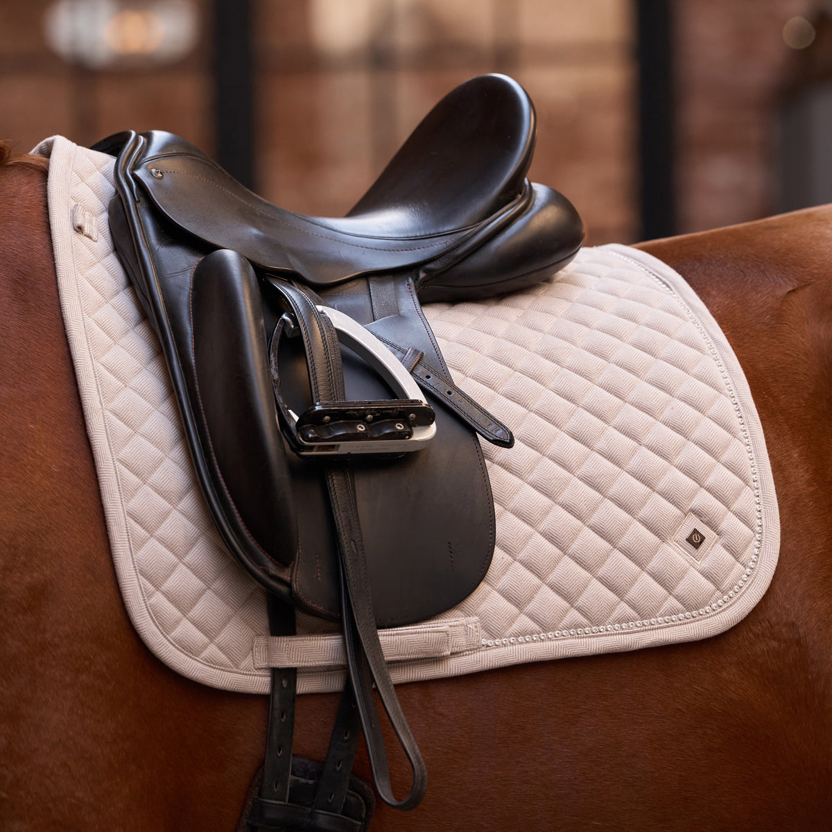 Saddlepad IRHPenny herringbone DR