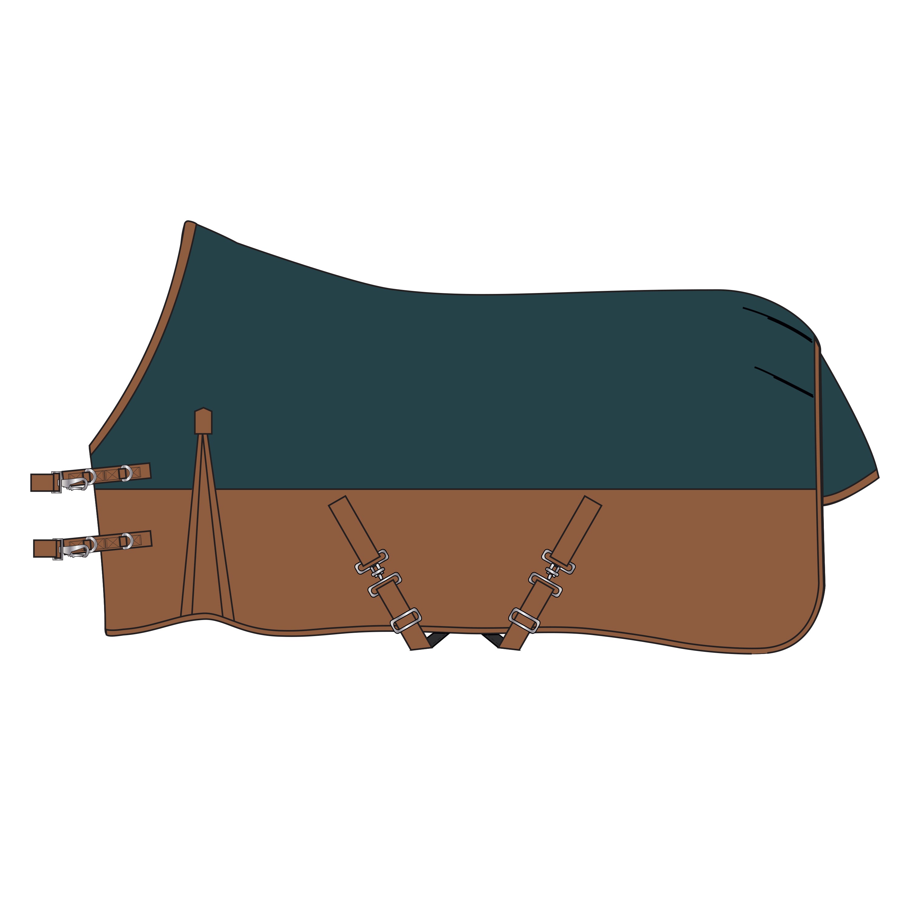 Outdoor blanket IRHCustomized without neck 200gr