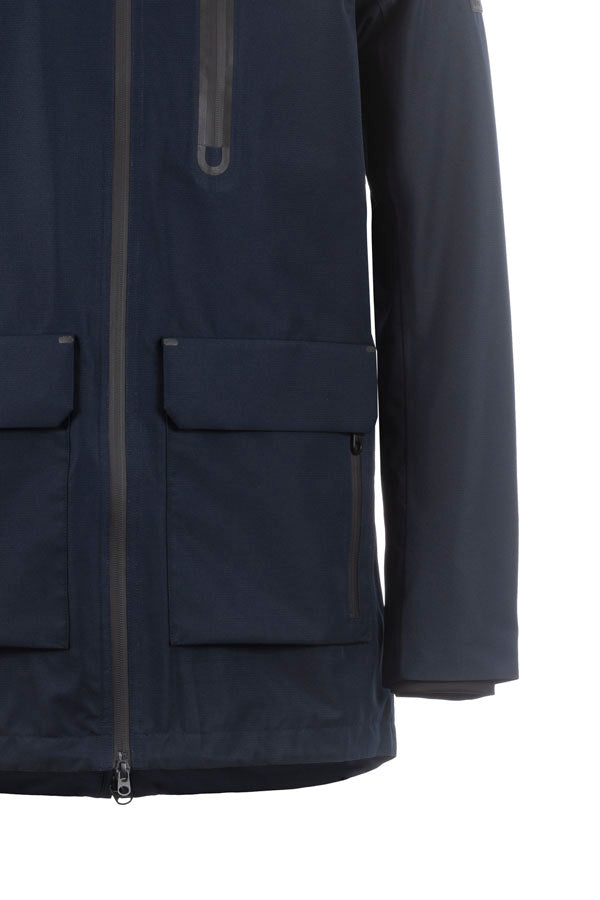 CAVAL LONG JACKET darkblue / XXL