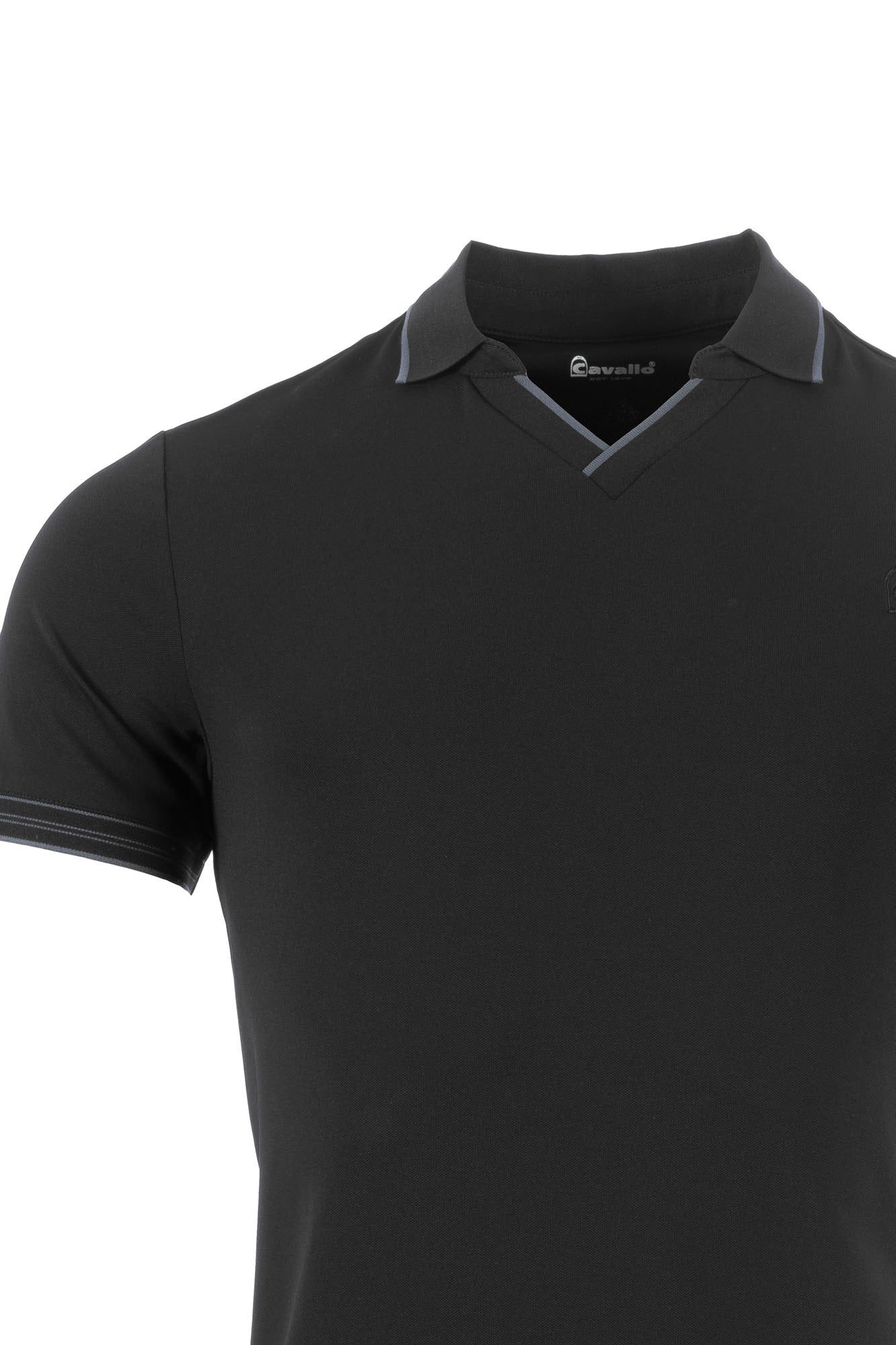 CAVAL PIQUE POLO black / XXL