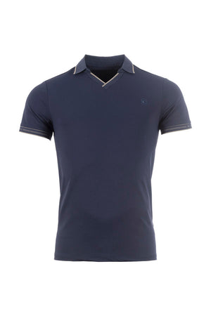CAVAL PIQUE POLO darkblue / S