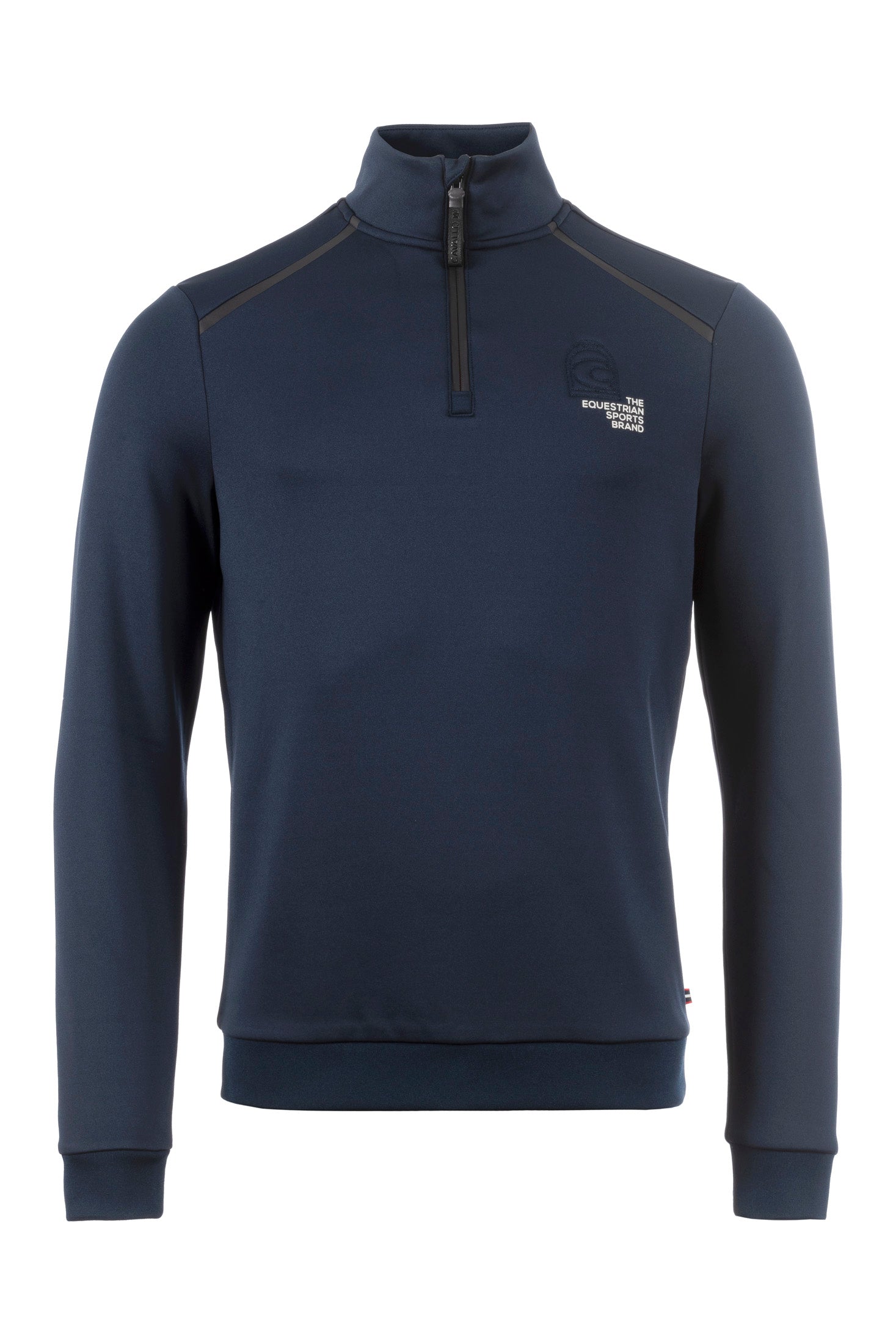 Casual stand-up collar sweatshirt made from functional material