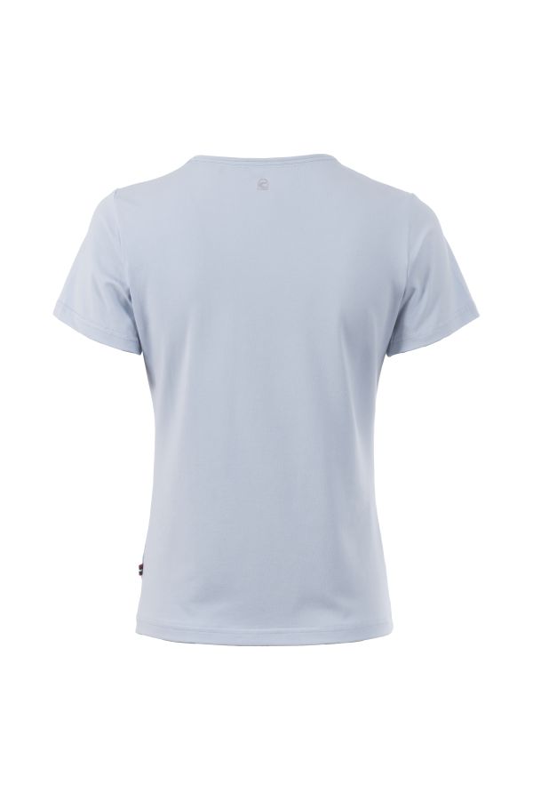 t-shirt cavalnahal – sportig t-shirt i mjuk bomullsjersey för damer