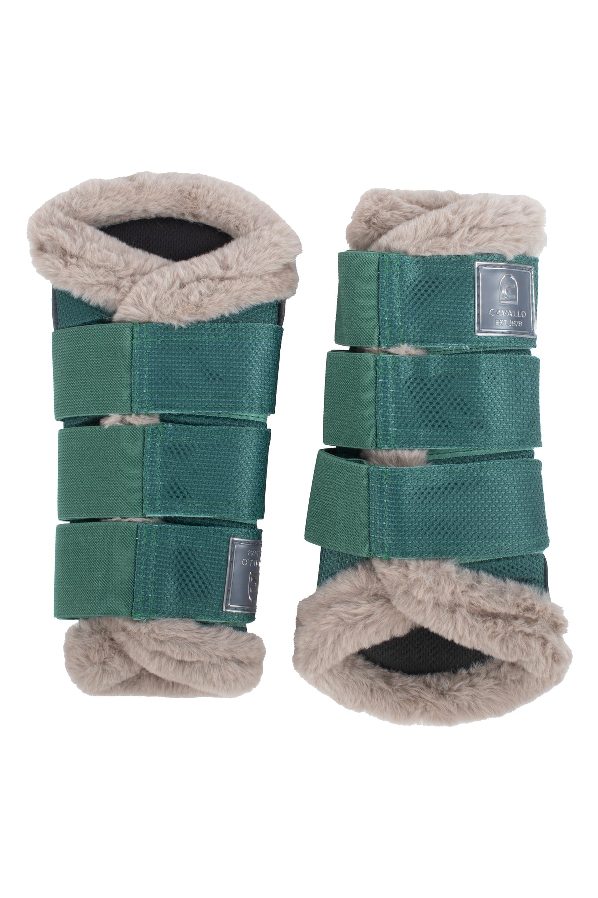 brushing boots CAVALJOCA-
with mesh, faux leather, faux fur
