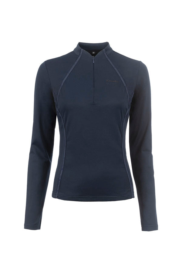 half-zip shirt CAVALREYNA-
Fitted half-zip shirt from functional fabric