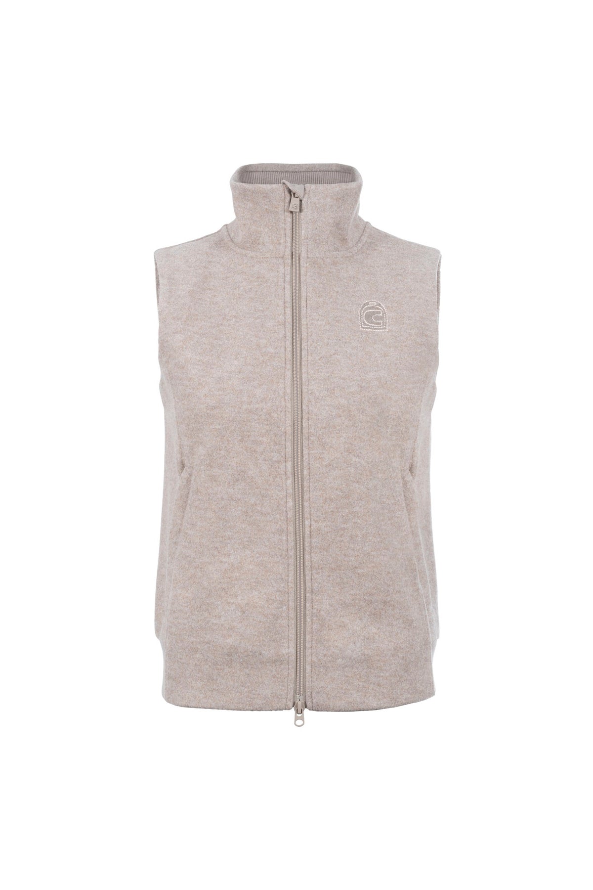 vest CAVALREBECA -Sporty, tailored vest with wool look