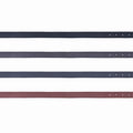 Spur straps, color-coordinated with different types of leather