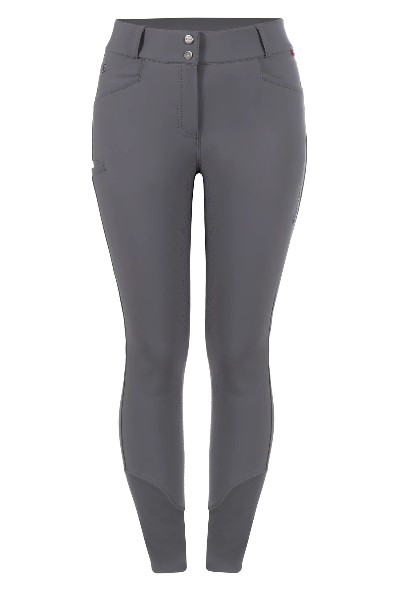 breeches CAVALCHARLET X GRIP CAVAGRIP® silicone full seat, light summer softshell, phone pocket