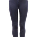 Comfortable riding leggings with the look of classic breeches, provided with sparkling detailsl
Mobile phone pockets with fine Cavallo embroidery inserted into the seams on the sides of both thighsl
Back yoke with two flaps decorated with embroidery and rhinestonesl
Wide waistband with belt loops ensures a perfect fitl