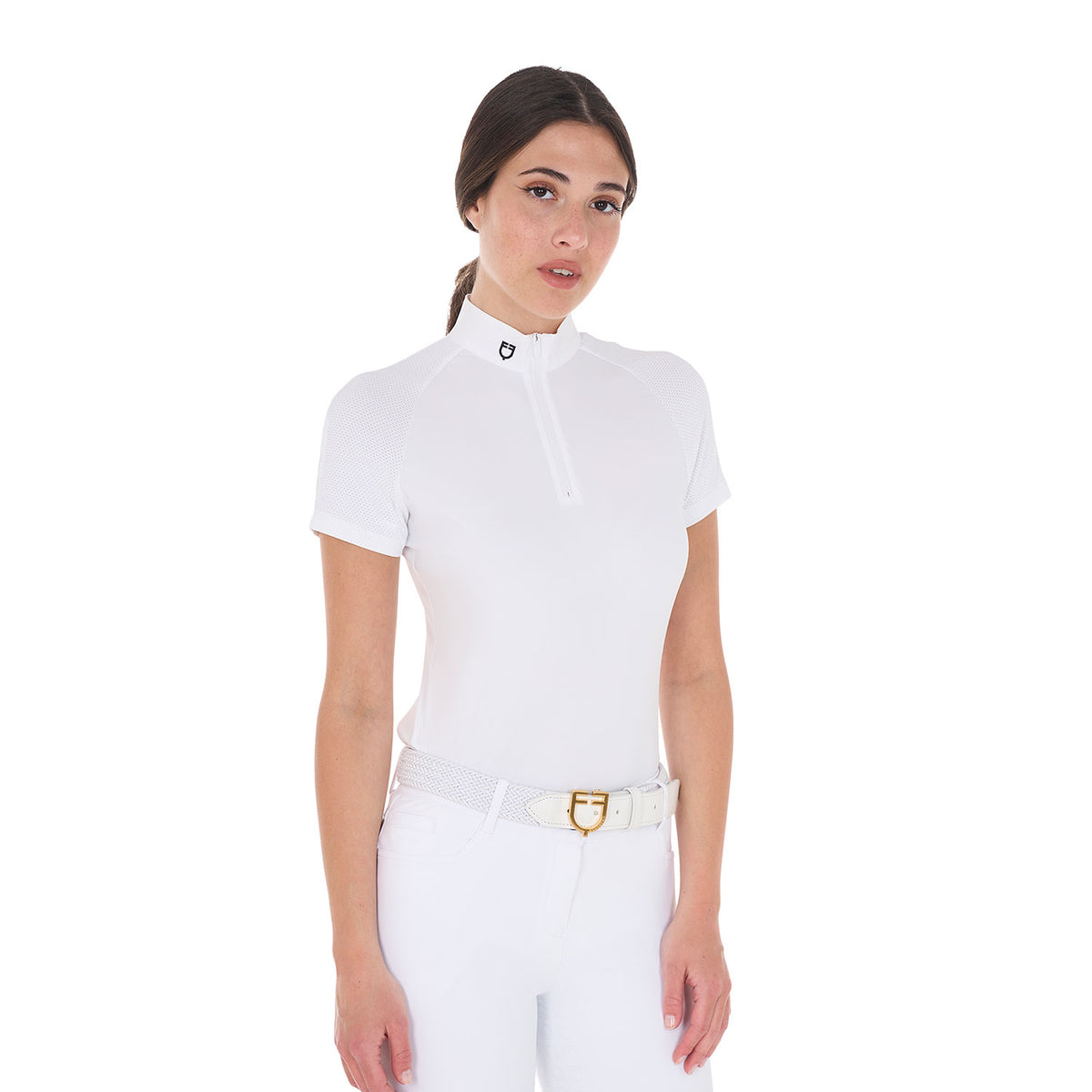 Women's slim fit stretch competition polo shirt