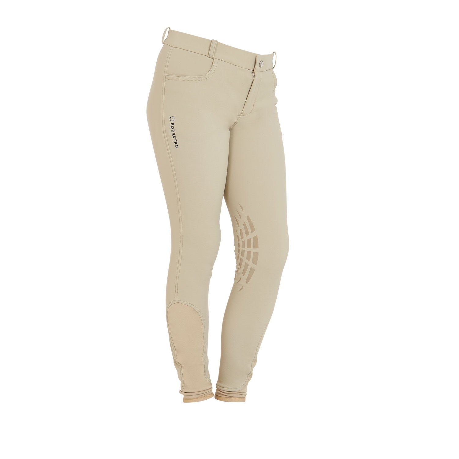 Kids' unisex breeches in technical fabric BEIGE / 14 YEARS