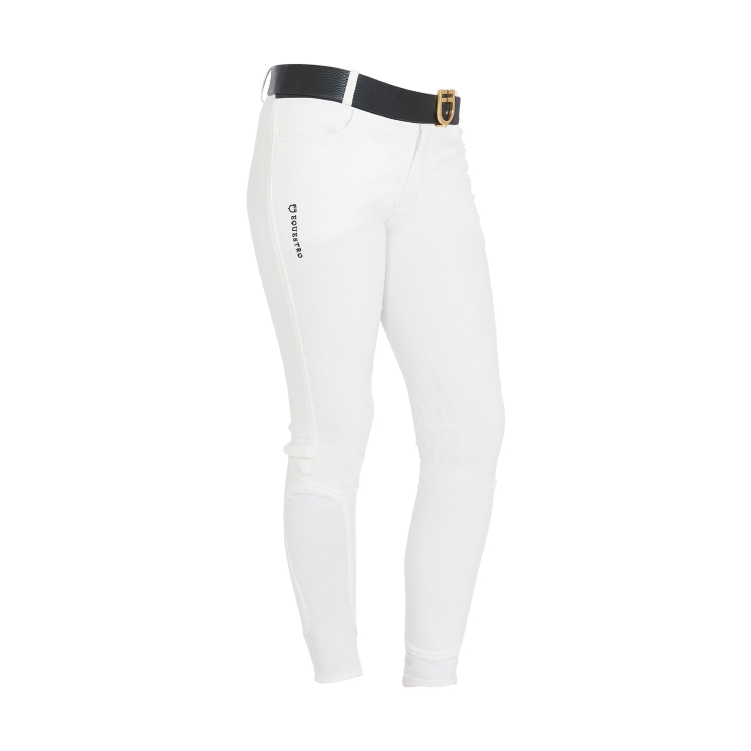 Kids' unisex breeches in technical fabric WHITE / 14 YEARS