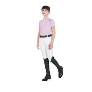 Kids' unisex breeches in technical fabric WHITE / 14 YEARS