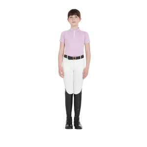 Kids' unisex breeches in technical fabric WHITE / 14 YEARS