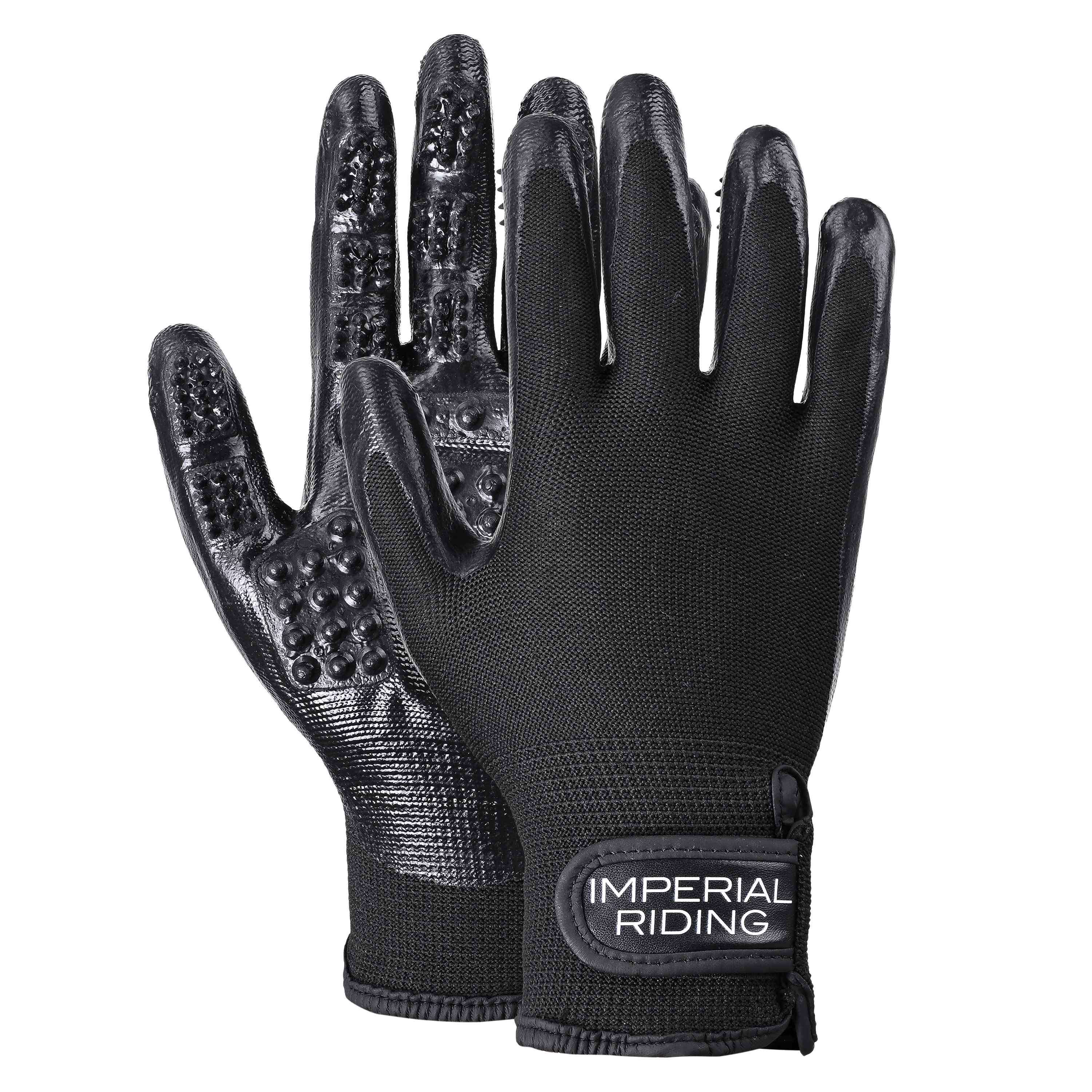 Grooming glove IRHDeep Clean Black / 1SIZE
