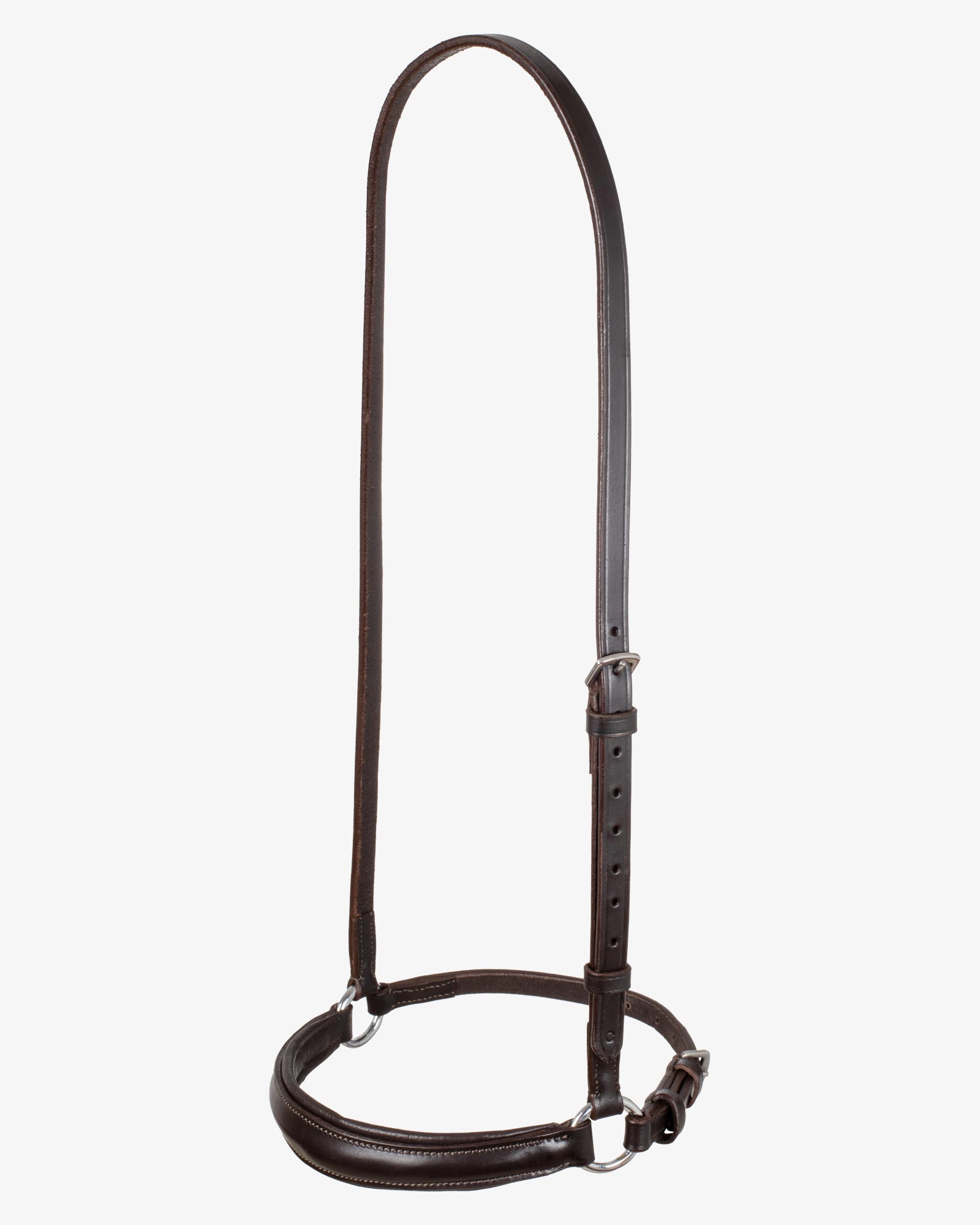 leather german style noseband bridle