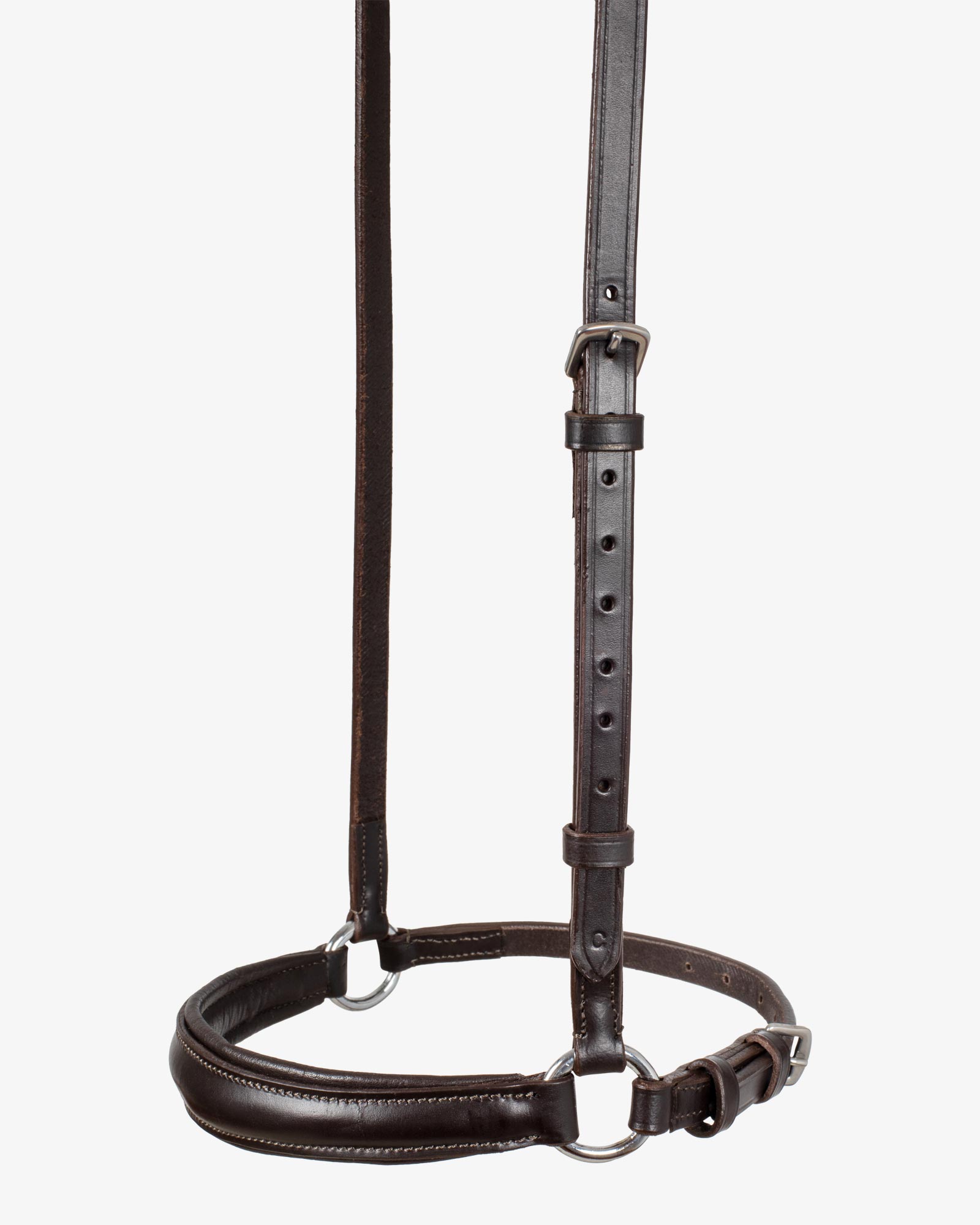 leather german style noseband bridle