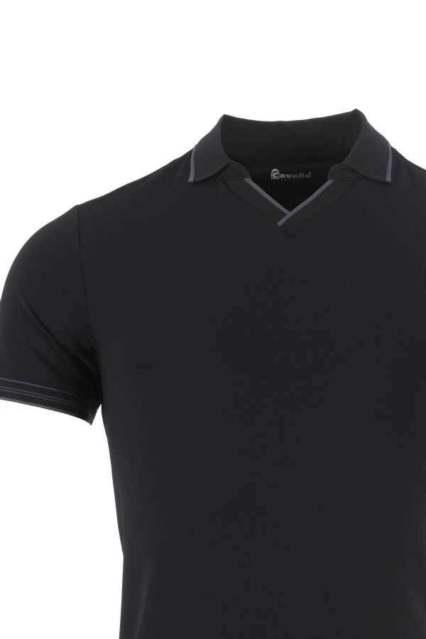 CAVAL PIQUE POLO black / XXL