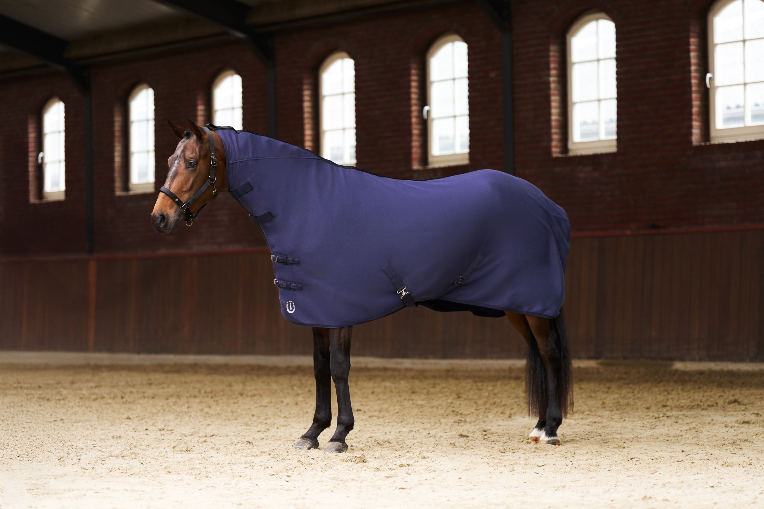 Fleeceblanket with neck IRHFundamental Navy / 215