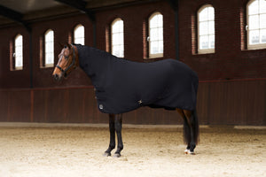 Fleeceblanket with neck IRHFundamental Black / 215