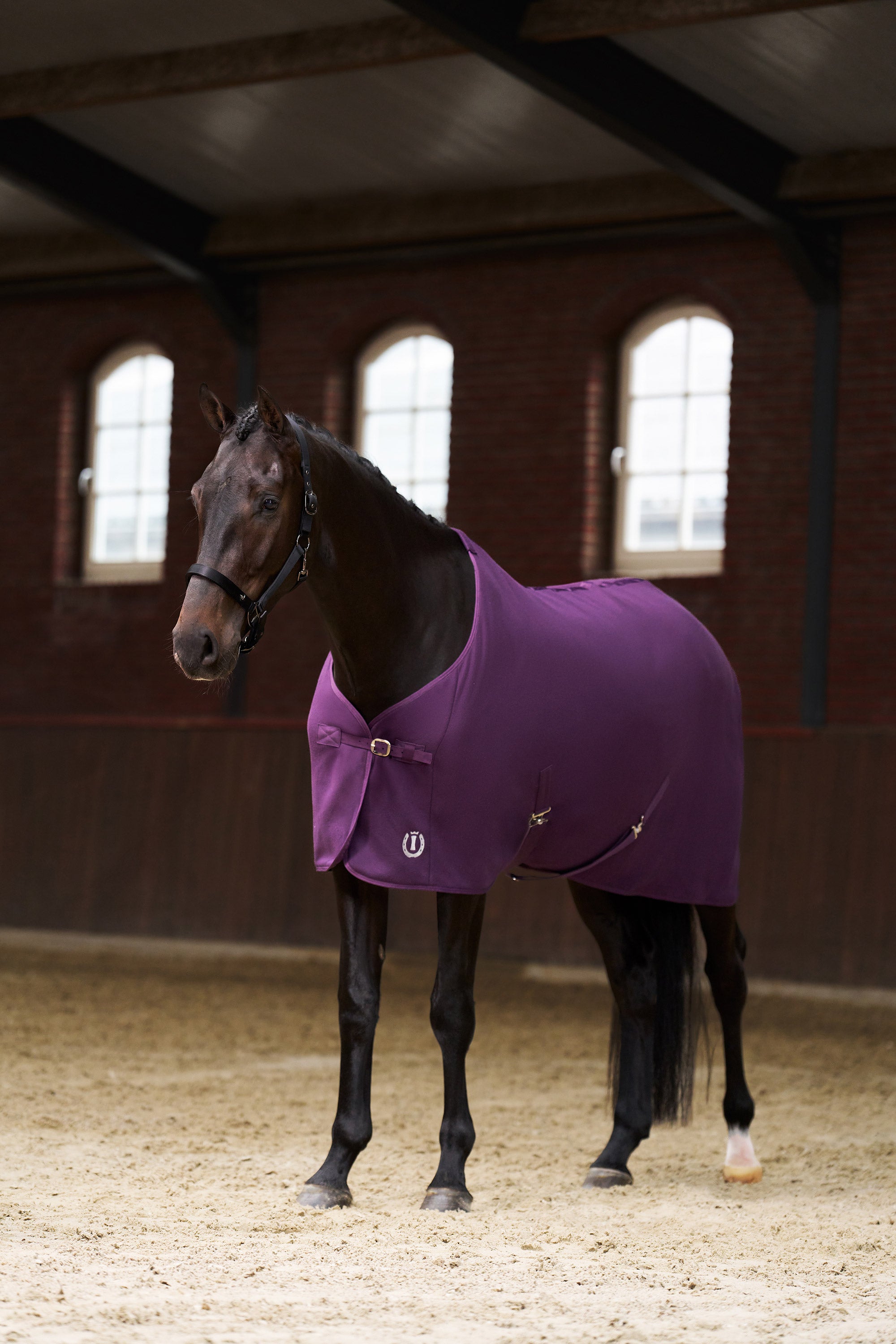 Fleece blanket IRHFundamental Black / 165