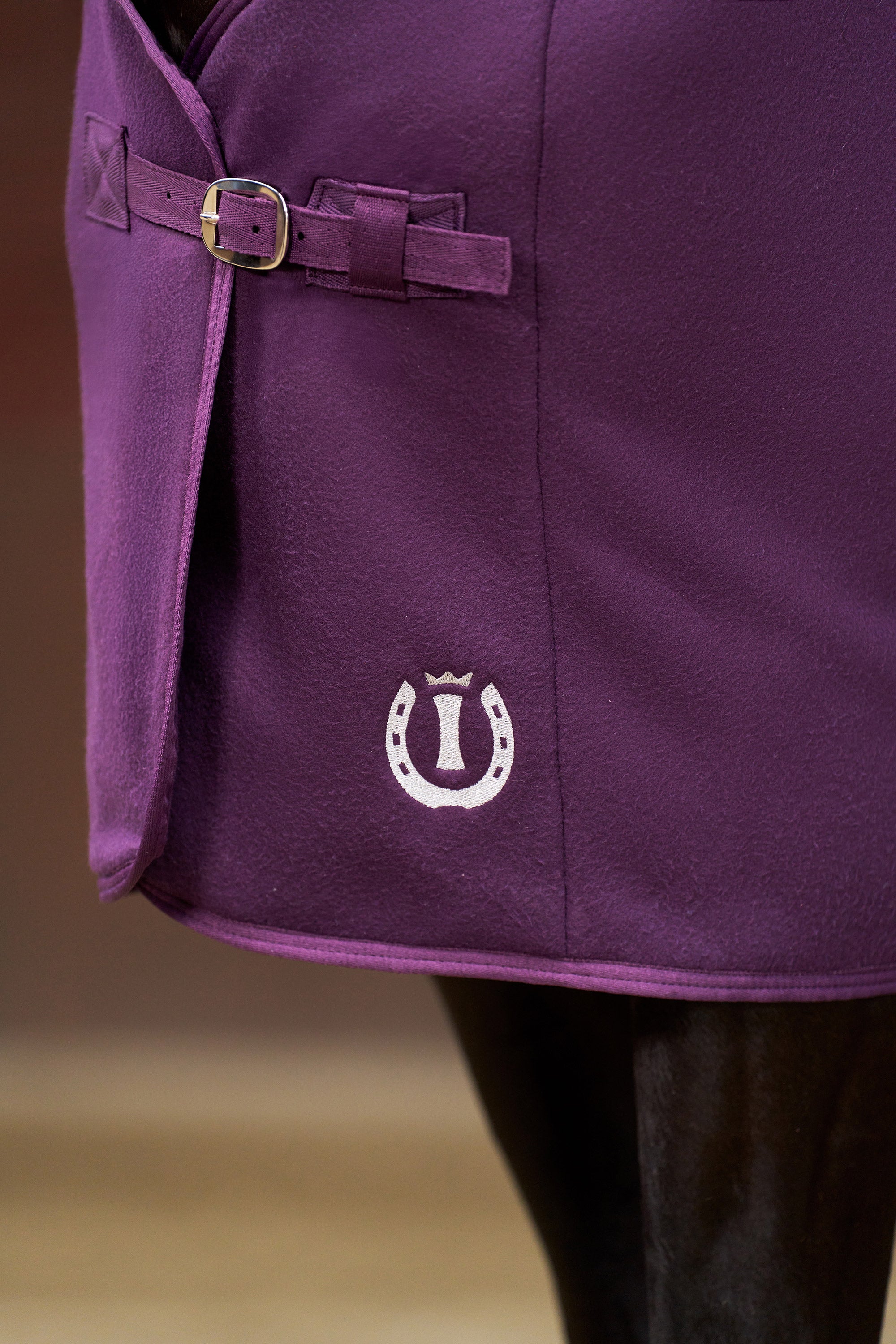 Fleece blanket IRHFundamental Black / 165