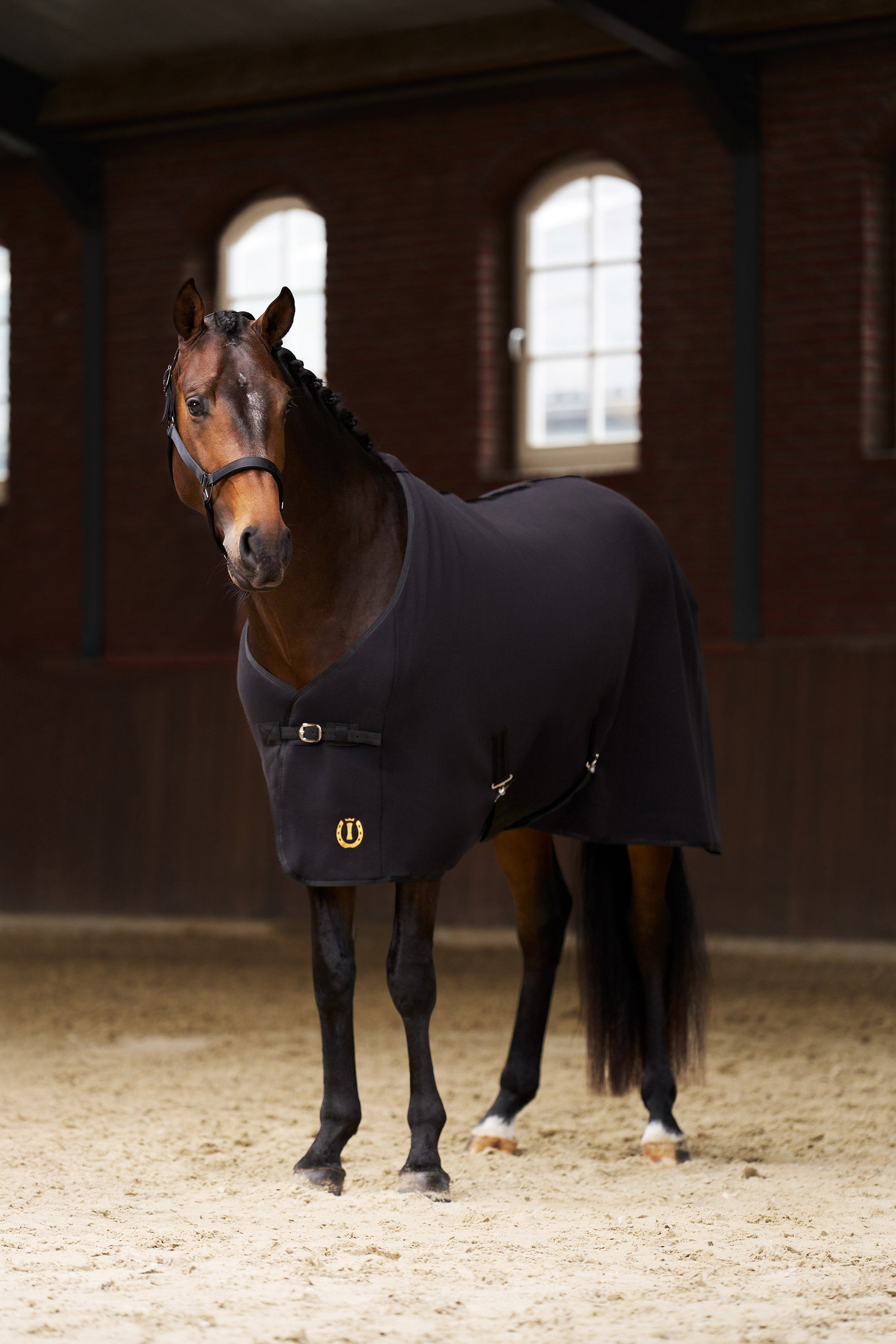 Fleece blanket IRHFundamental Black / 195