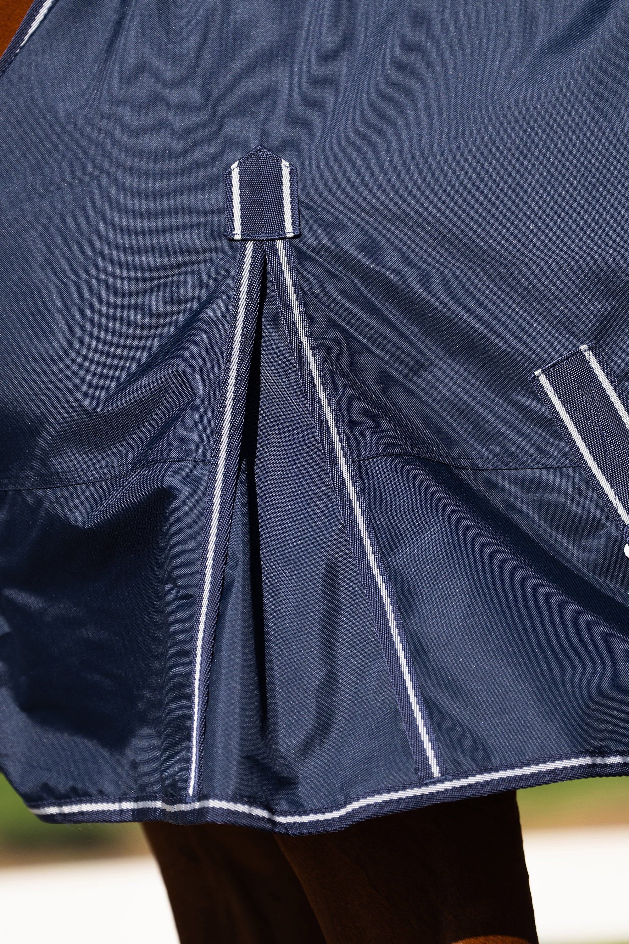 Outdoor blanket IRHBasic with high neck 400gr Navy / 175