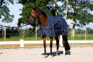 Outdoor blanket IRHBasic with high neck Summer Navy / 165