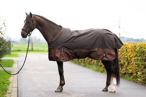 Outdoor blanket IRHCustomized without neck 400gr Dark Brown - Light Brown / 175