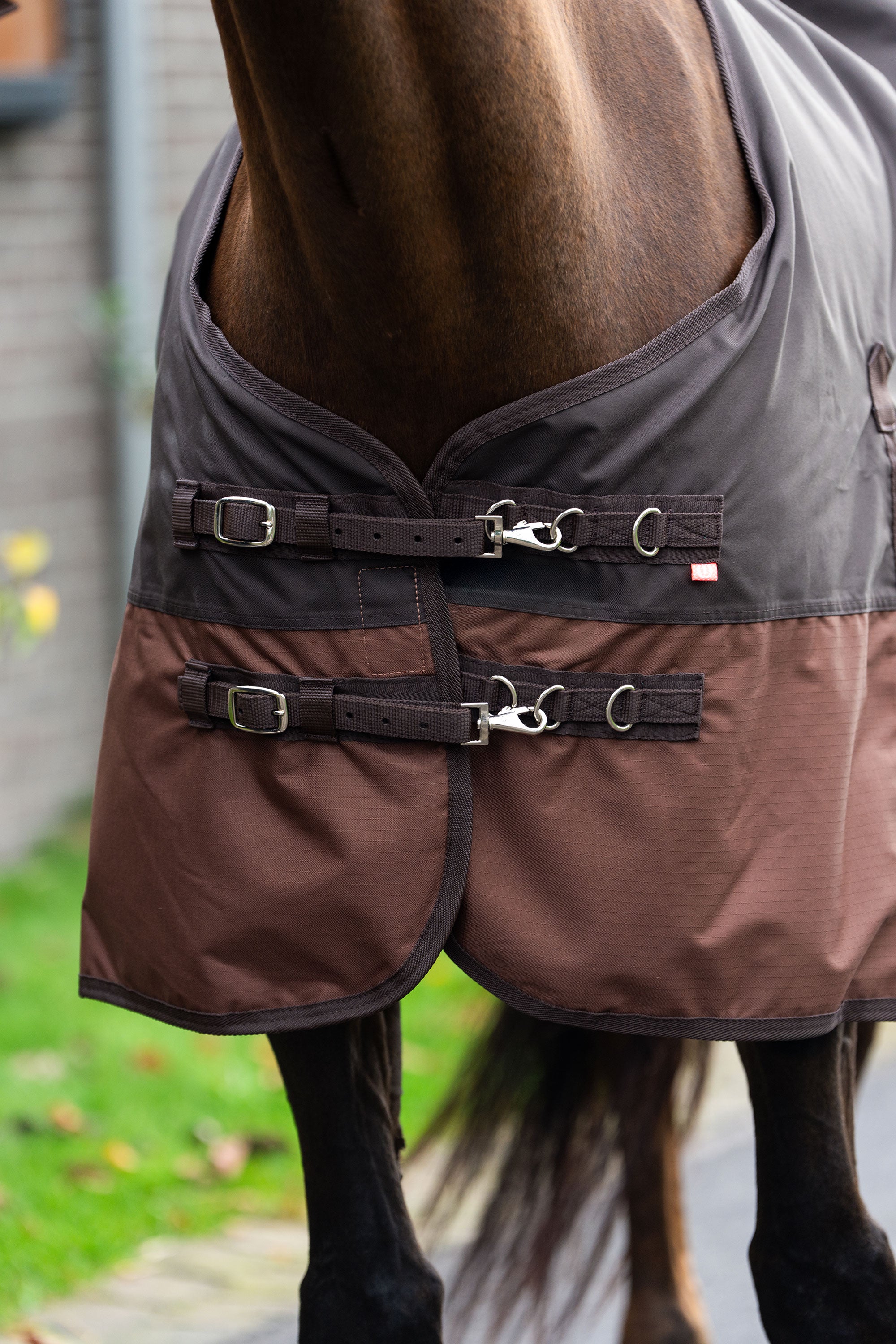 Outdoor blanket IRHCustomized without neck 400gr Dark Brown - Light Brown / 175