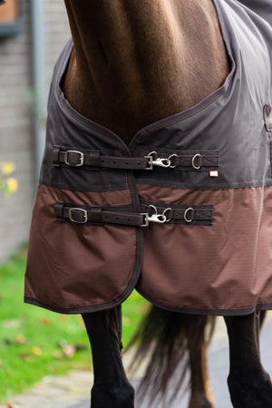 Outdoor blanket IRHCustomized without neck 400gr Dark Brown - Light Brown / 175