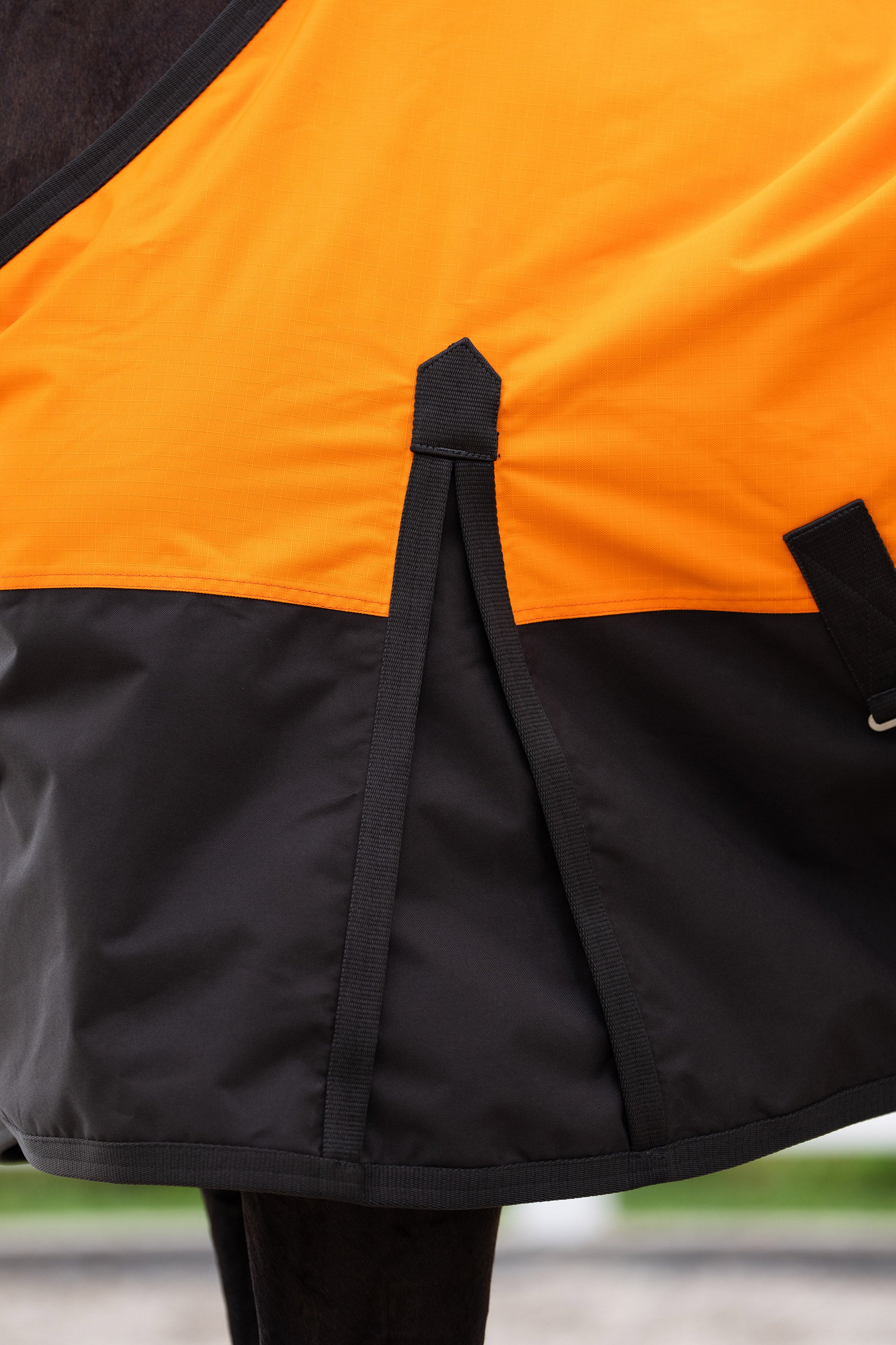 Outdoor blanket IRHCustomized with high neck Summer Orange-Dark Brown / 165