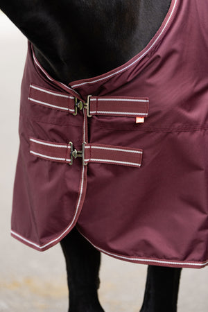 Outdoor blanket IRHBasic without neck Fleece Deep Red / 165