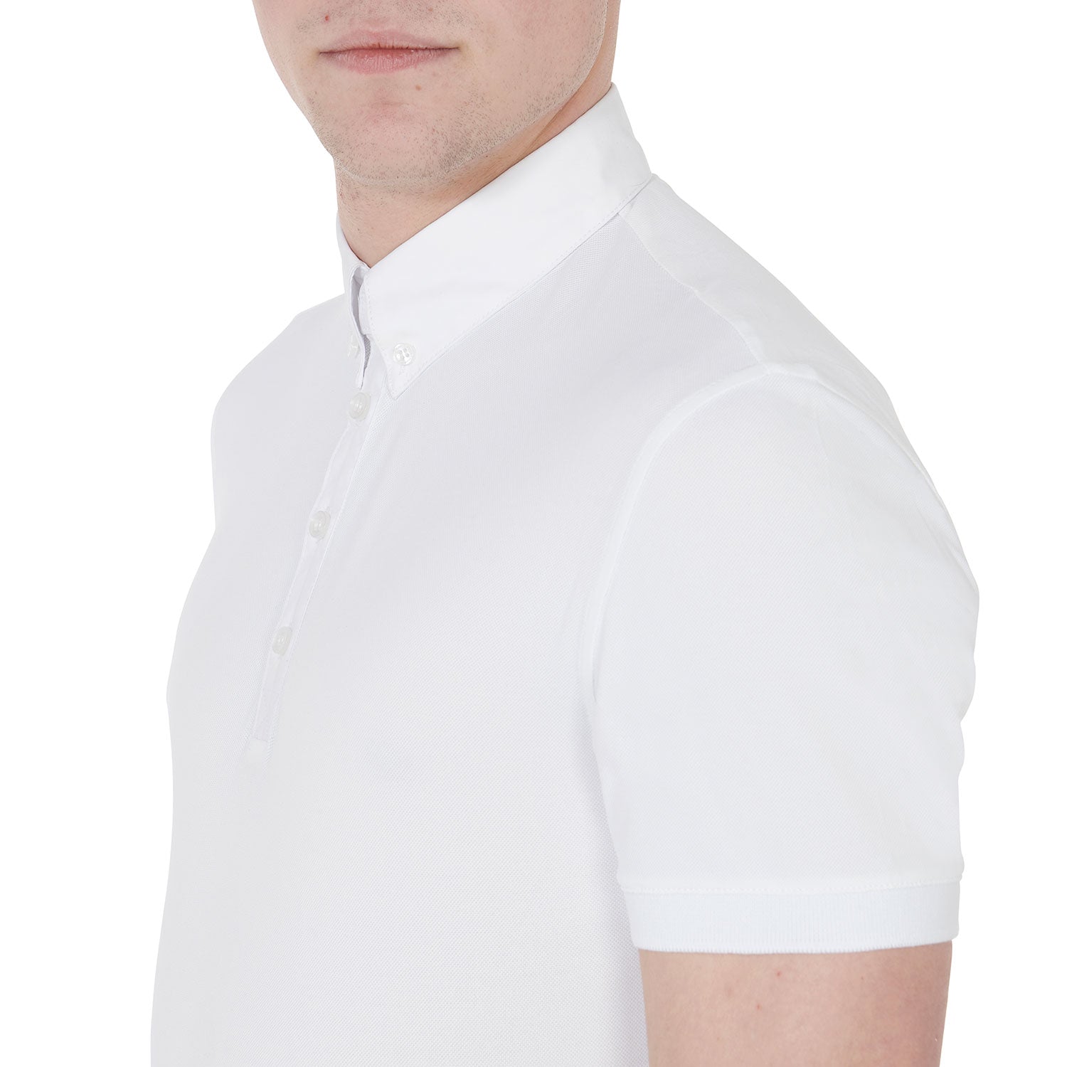 MEN'S COMPETITION POLO SHIRT IN BREATHABLE TECHNICAL FABRIC