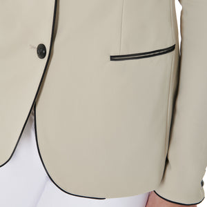 Women's three-button competition jacket OXFORD TAN (15-1306) / XS