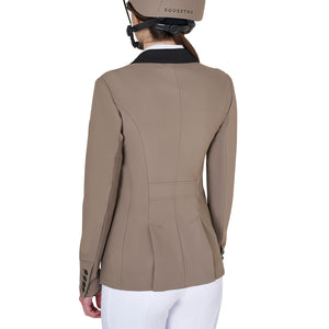 Women's three-button competition jacket WALNUT (18-1112) / XS