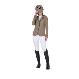 Women's three-button competition jacket WALNUT (18-1112) / XS