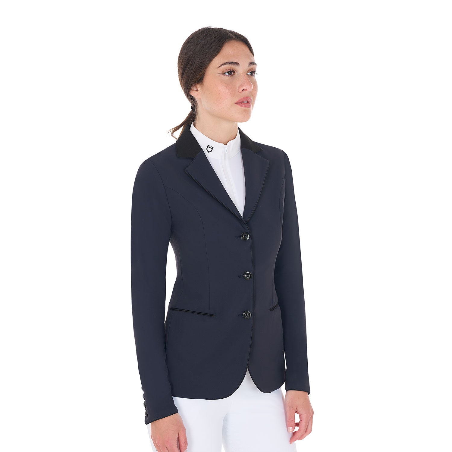 Women's three-button competition jacket NAVY BLAZER (19-3923) / XL