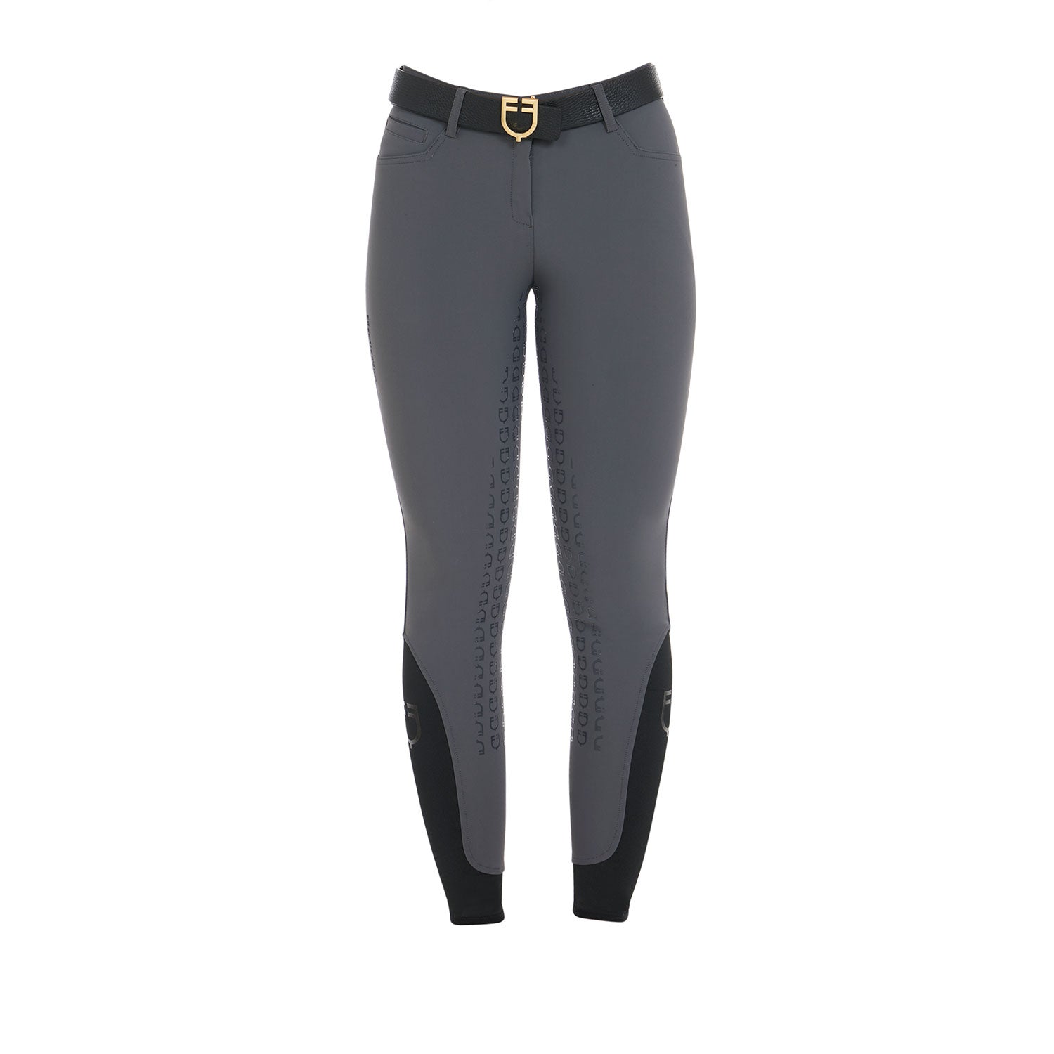 Women's full grip slim fit breeches ASPHALT (19-0201) / 36