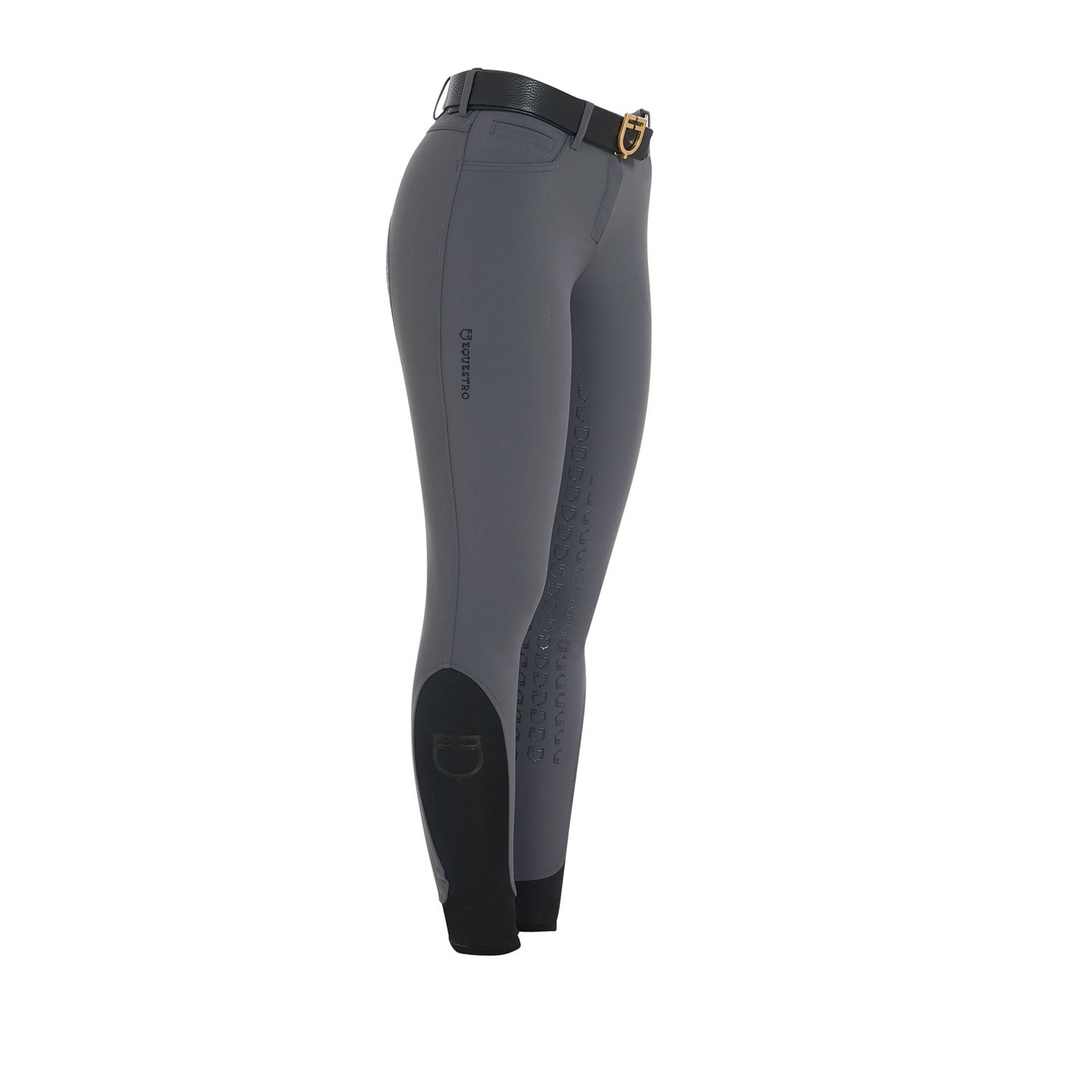 Women's full grip slim fit breeches ASPHALT (19-0201) / 36