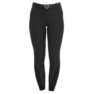 Women's full grip slim fit breeches BLACK / 36
