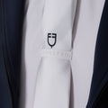 Competition tie with embroidered logo