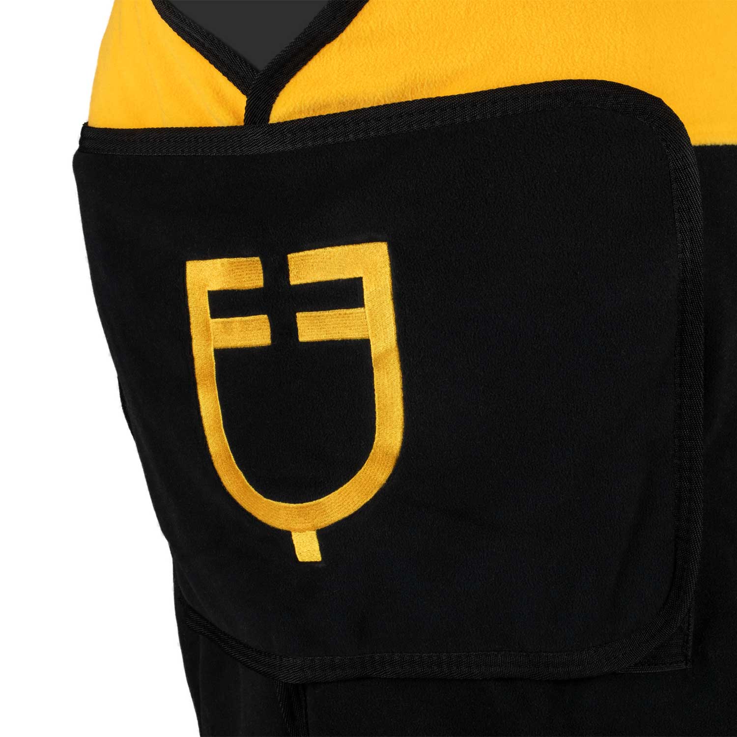 Bicolour anti-pilling fleece rug